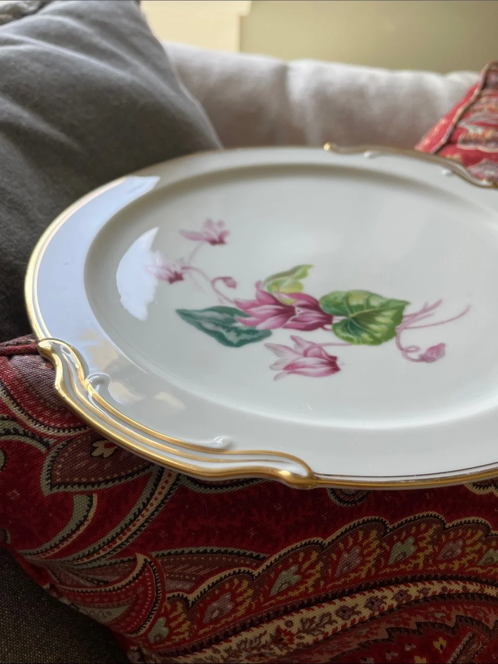 Vintage Porcelain Noritake Cake Plate Platter Excellent Condition